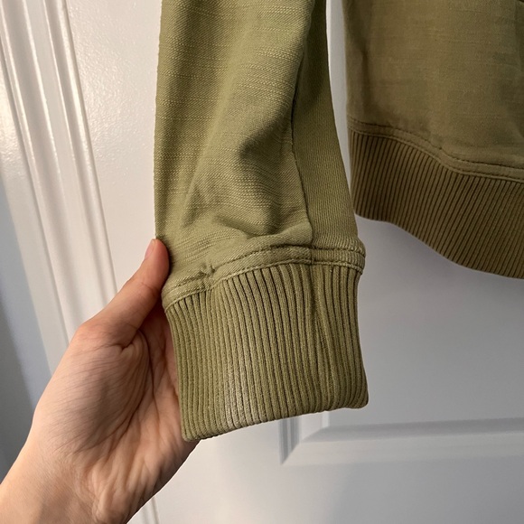 We The Free Free People Carmen Moto Jacket in Olive Sparrow - XS - Picture 10 of 16